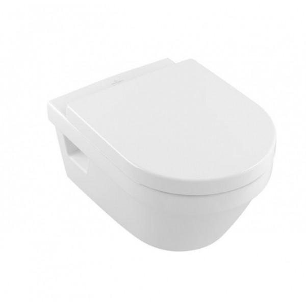 WC suspendat cu capac soft-close quick release direct flush Architectura Villeroy&amp;Boch - Img 2