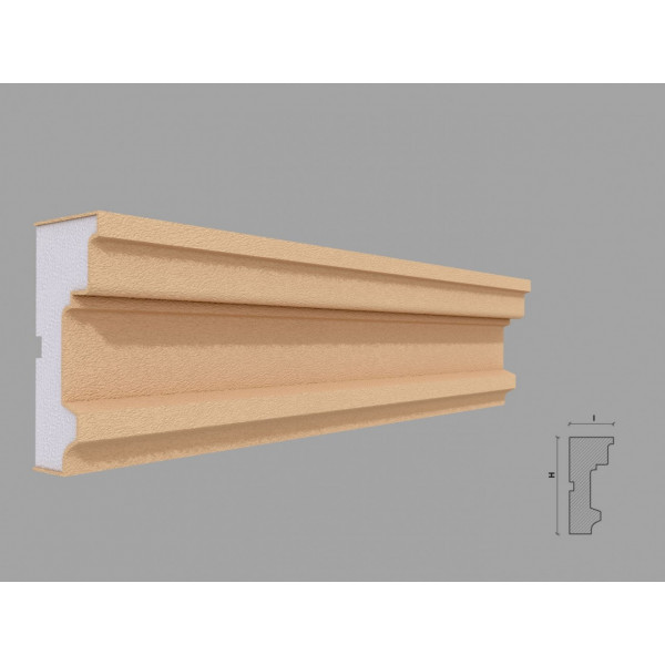 Ancadrament fereastra FP104 dimensiuni 110x50x2000mm