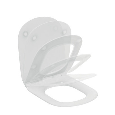 Capac WC TESI soft-close subţire IDST352701 - Img 2