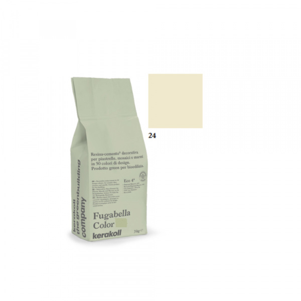 Chit de rosturi gresie/faianta CREM 24 3kg FUGABELLA COLOR KERAKOLL