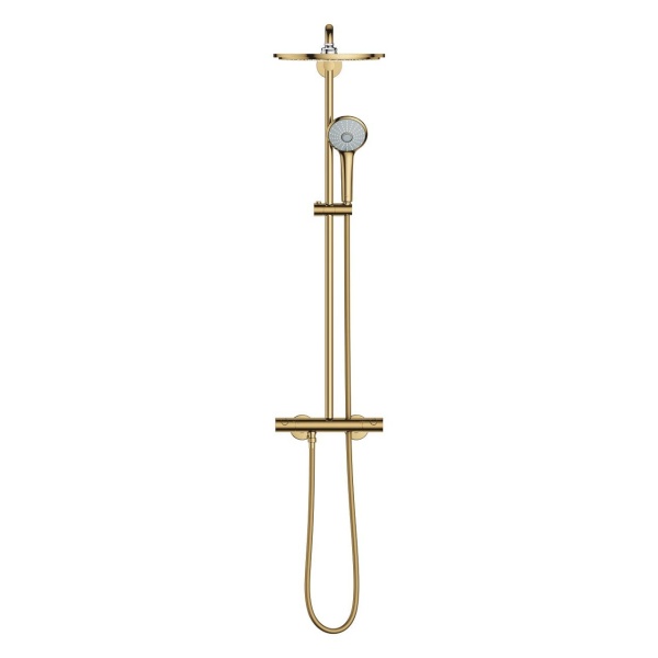 Coloana de dus cu baterie termostatata cool sunrise Euphoria 310 26075GL0 Grohe - Img 2