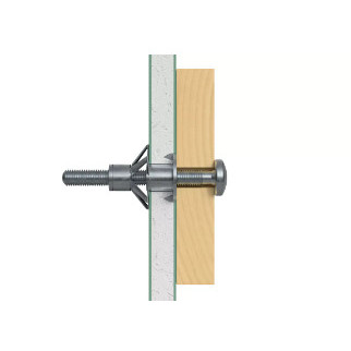 Diblu metal pentru spatii cu goluri 6x52mm HM - Img 2