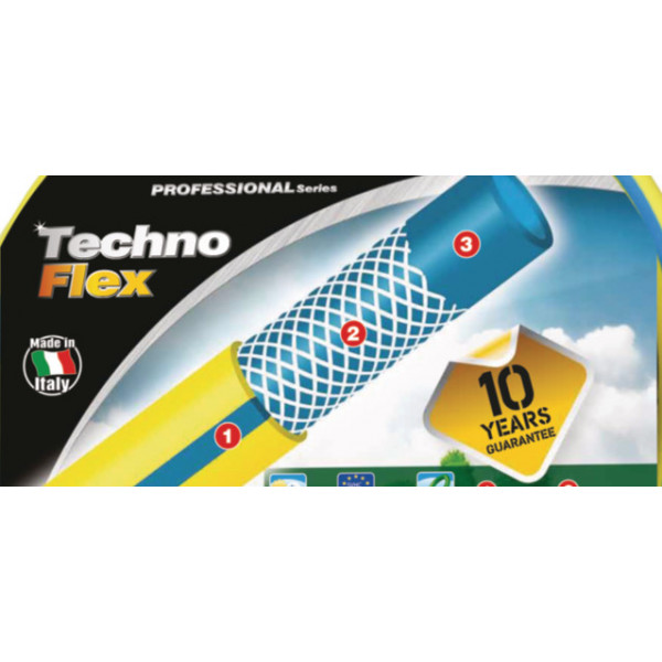 Furtun de gradina 1/2" de 25 ml Technoflex 77151 Benman - Img 2