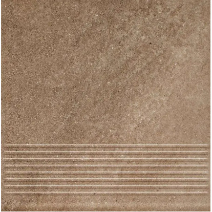 Gresie treapta MATTONE SABIA BROWN 30X30cm Paradyz