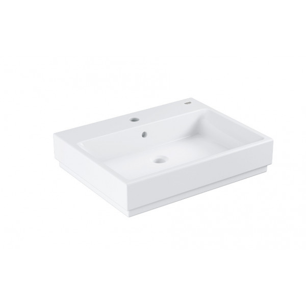 Lavoar baie pe blat Cube ceramic, dreptunghiular alb din ceramica, Grohe - Img 4