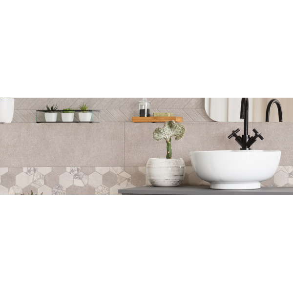 Mozaic EPOCA ZIG-ZAG BEIGE 2992 30x30cm - Img 2