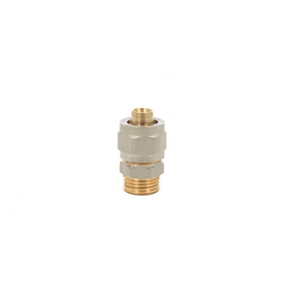 Racord strangere pentru teava multistrat D26mm x 3/4" filet exterior