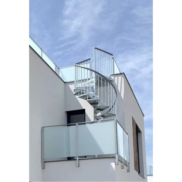 Scara de exterior in spirala diametru 125cm - 14 trepte Toronto Dolle
