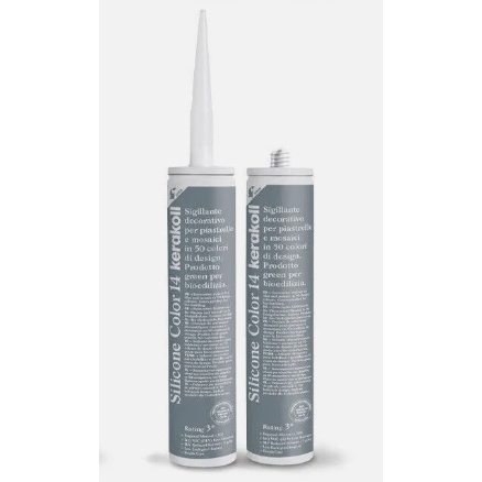 Silicon sanitar Albastru 14 310ml SILICONE COLOR KERAKOLL