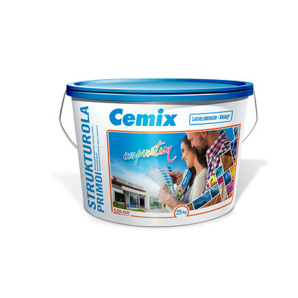Tencuială decorativă acrilica bob cu bob 1.5mm 25kg Cemix StrukturOLA Primo K1.5