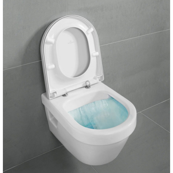 WC suspendat cu capac soft-close quick release direct flush Architectura Villeroy&amp;Boch - Img 3