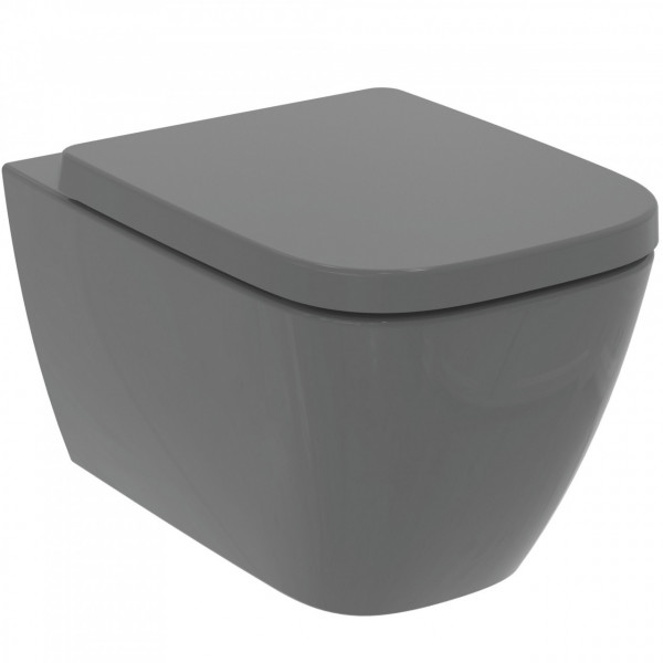 WC suspendat rimless gri lucios I.LIFE B T461458 - Img 5