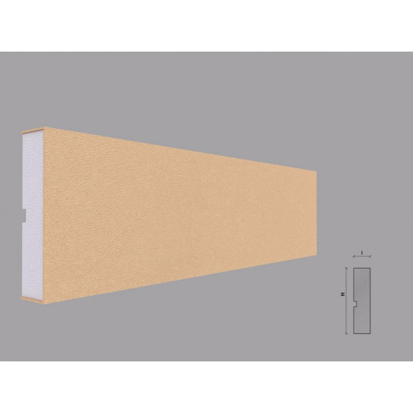 Ancadrament fereastra FP109 dimensiuni 120x30x2000mm