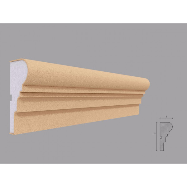 Ancadrament fereastra FP114 dimensiuni 115x50x2000mm