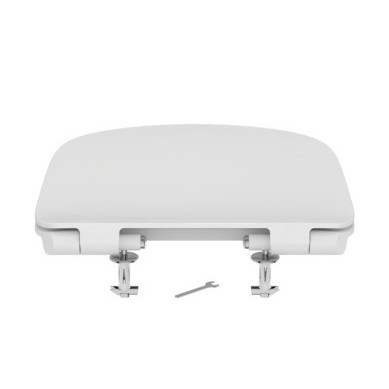 Capac WC TESI soft-close subţire IDST352701 - Img 3