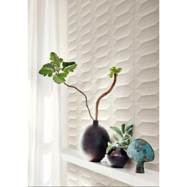 Faianta COLORPLAY CREAM STR CABOCHON M4KR 30x90cm - Img 2