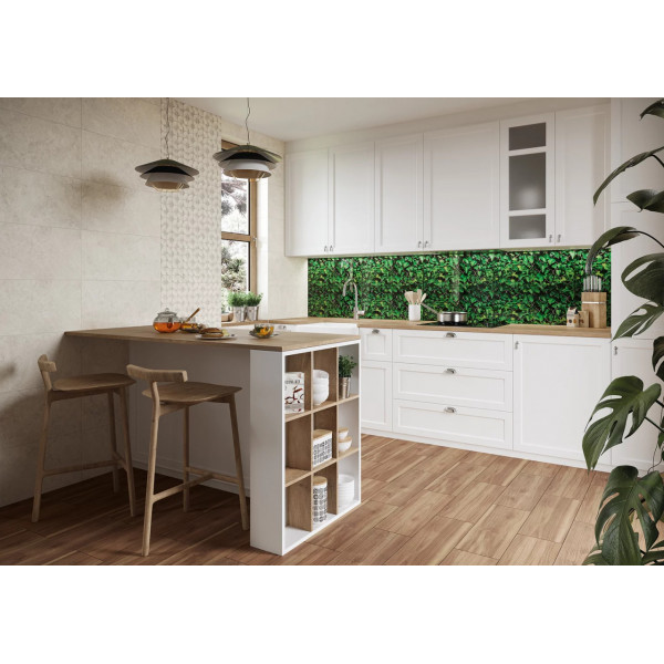 Faianta DREAM GREY, baie/bucatarie, interior, gri deschis lucios 30x60cm - Img 2