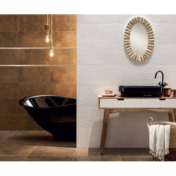 Faianta TERRAFORM CRAFT STR, baie/bucatarie, interior, alb mat 29.8x59.8cm - Img 2
