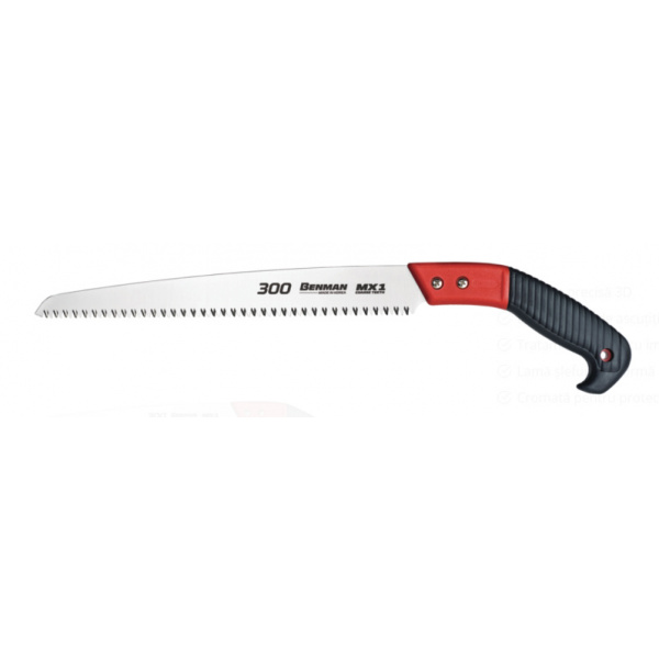 Fierastrau crengi 30 cm Mx1, rosu 70985 Benman - Img 2
