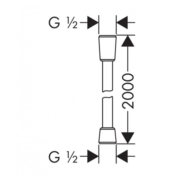 Furtun dus ISIFLEX 200cm 28274000 - Img 3