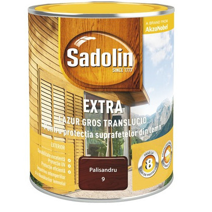 Lazura pentru lemn Sadolin extra palisandru 1L