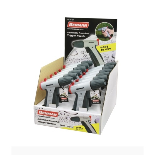 Pistol de stropit gradina cu clapeta frontala 77197 Benman - Img 3