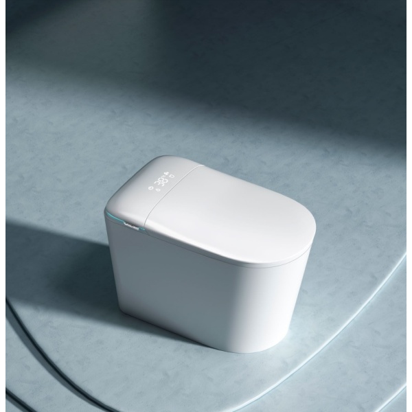 Vas WC Smart, stativ multifuncțional cu capac soft close, Anahita