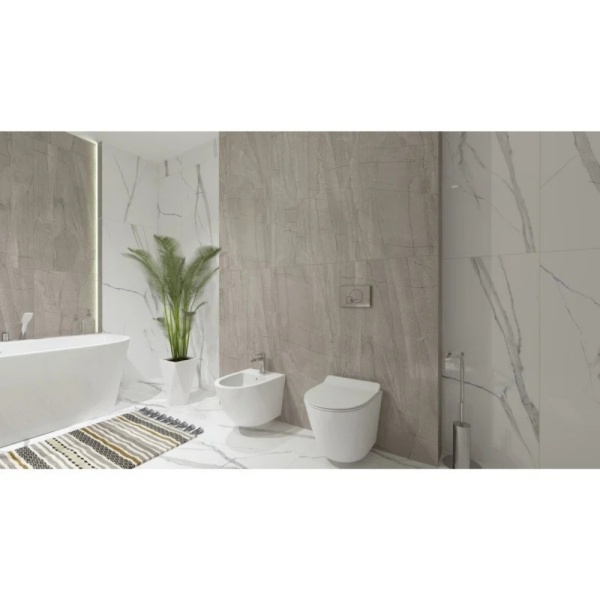 Vas WC suspendat cu capac soft-close, 49 x 36,5 x 37 cm, Vortex Sofi, alb, Lavita - Img 3