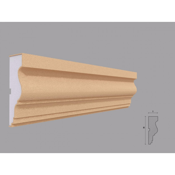 Ancadrament fereastra FP116 dimensiuni 120x40x2000mm