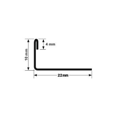 Bagheta dreapta flexibila inox lucios PSF 110.84 2.5ML/BUC - Img 2