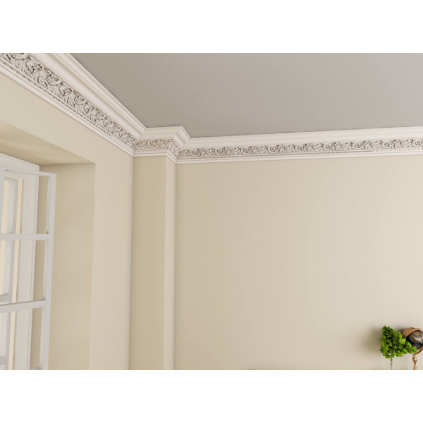 Cornisa de interior poliuretan BC36 dimensiuni 150x160x2000mm - Img 2