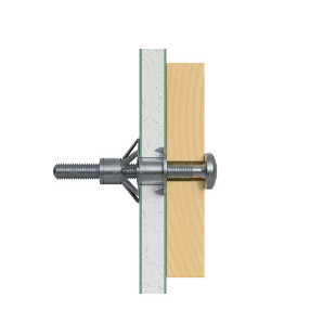 Diblu metal pentru spatii cu goluri 5x52mm HM - Img 2