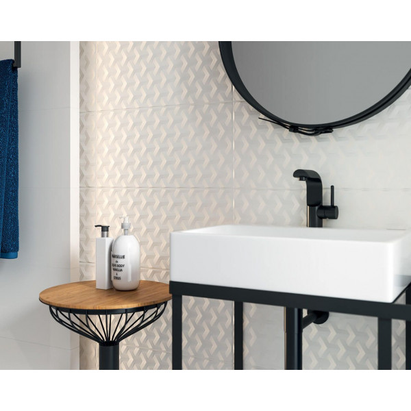 Faianta HARMONY BIANCO A STR interior, baie, alb mat 30x60cm Paradyz - Img 2