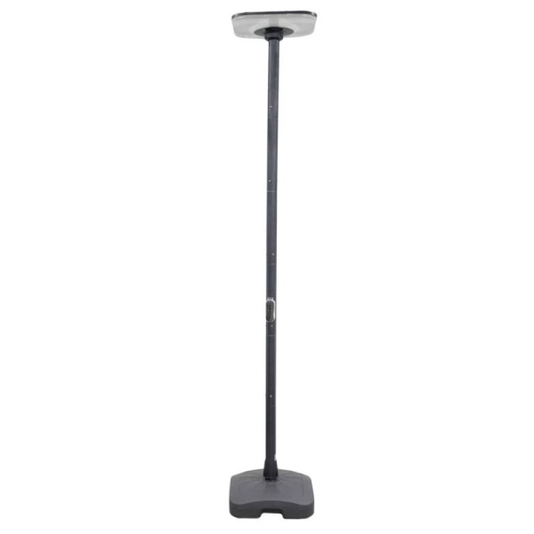 Lampa LED solara cu temperatura de culoare ajustabila, senzor, telecomanda si stalp 2.5m - Img 3