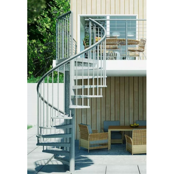 Scara de exterior in spirala diametru 125cm - 14 trepte Toronto Dolle