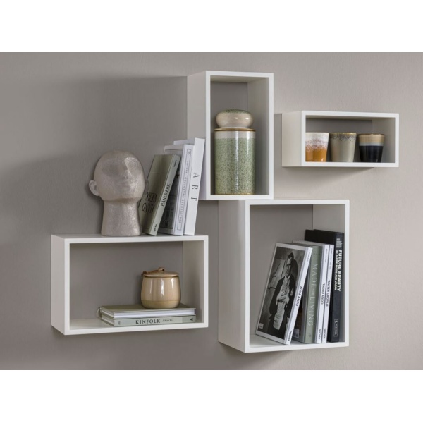 Set 4 rafturi de perete Windows Dolle