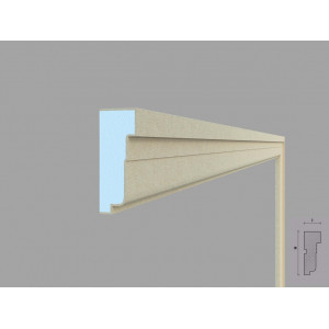 Ancadrament fereastra FP108 dimensiuni 100x38x2000mm - Img 4