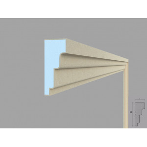Ancadrament fereastra FP115 dimensiuni 120x50x2000mm - Img 3