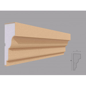 Ancadrament fereastra FP130 dimensiuni 146x63x2000mm - Img 1