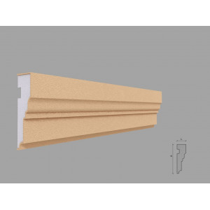Ancadrament fereastra FP141 dimensiuni 98x30x2000mm - Img 1