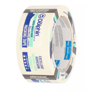 Banda mascare pentru interior fara solvent UV 7 zile - 50m x 48mm - Img 1