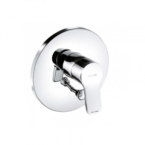 Baterie incastrata cada dus Pure & Easy, crom 376500565 Kludi - Img 1
