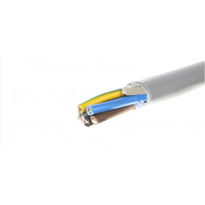 Cablu electric CYY-F, 5 x 4 mm² gri la metru - Unimat.ro