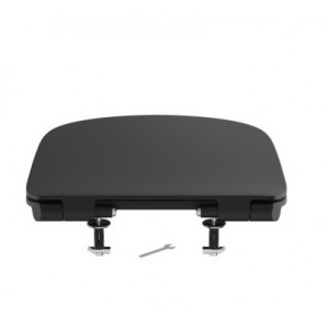 Capac WC TESI soft-close subţire silk black T3527V3 - Img 3
