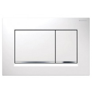 Clapeta actionare SIGMA 30 alb - alb mat 115.883.11.1 - Img 1