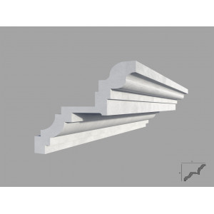 Cornisa de interior BC12 dimensiuni 115x110x2000mm - Img 1