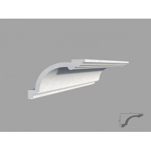Cornisa de interior BC31 dimensiuni 125x155x2000mm - Img 1