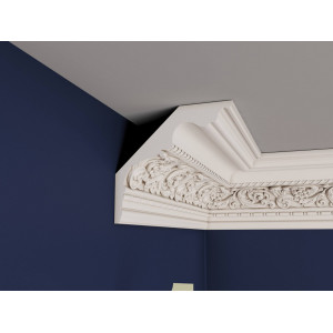 Cornisa de interior poliuretan BC36 dimensiuni 150x160x2000mm - Img 3
