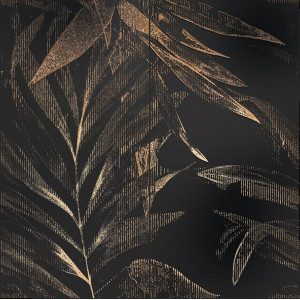 Decor 2 ELEMNTE SOPHI ORO LAMINAI 29.8x59.8cm, interior, baie-bucatarie,rectificat, maro-auriu lucios, Tubadzin