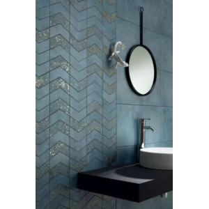 Faianta MARGOT BLUE, baie/bucatarie, interior, albastru mat, 30.8x60.8cm  - Img 2